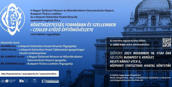Emlékkiállítás Czigler Győzőről