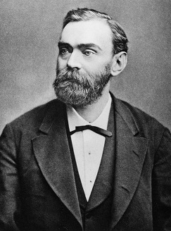 190 éve született Alfred Nobel (1833–1896) svéd kémikus, ipari nagytőkés, feltaláló, a róla elnevezett Nobel-díj létrehozója