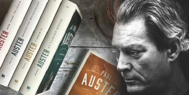 75 éve született Paul Auster (1947) amerikai író, költő, fordító, filmkészítő