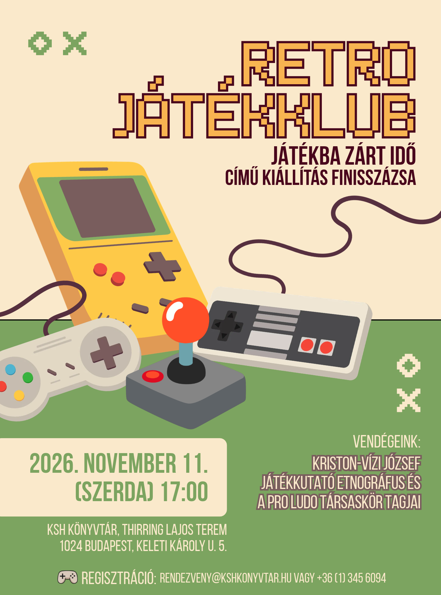 Retro játékklub – Konzolok, számítógépek a hőskorból