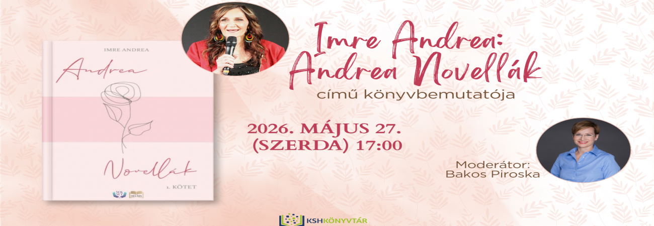 Imre Andrea: Andrea novellák című könyvbemutatója