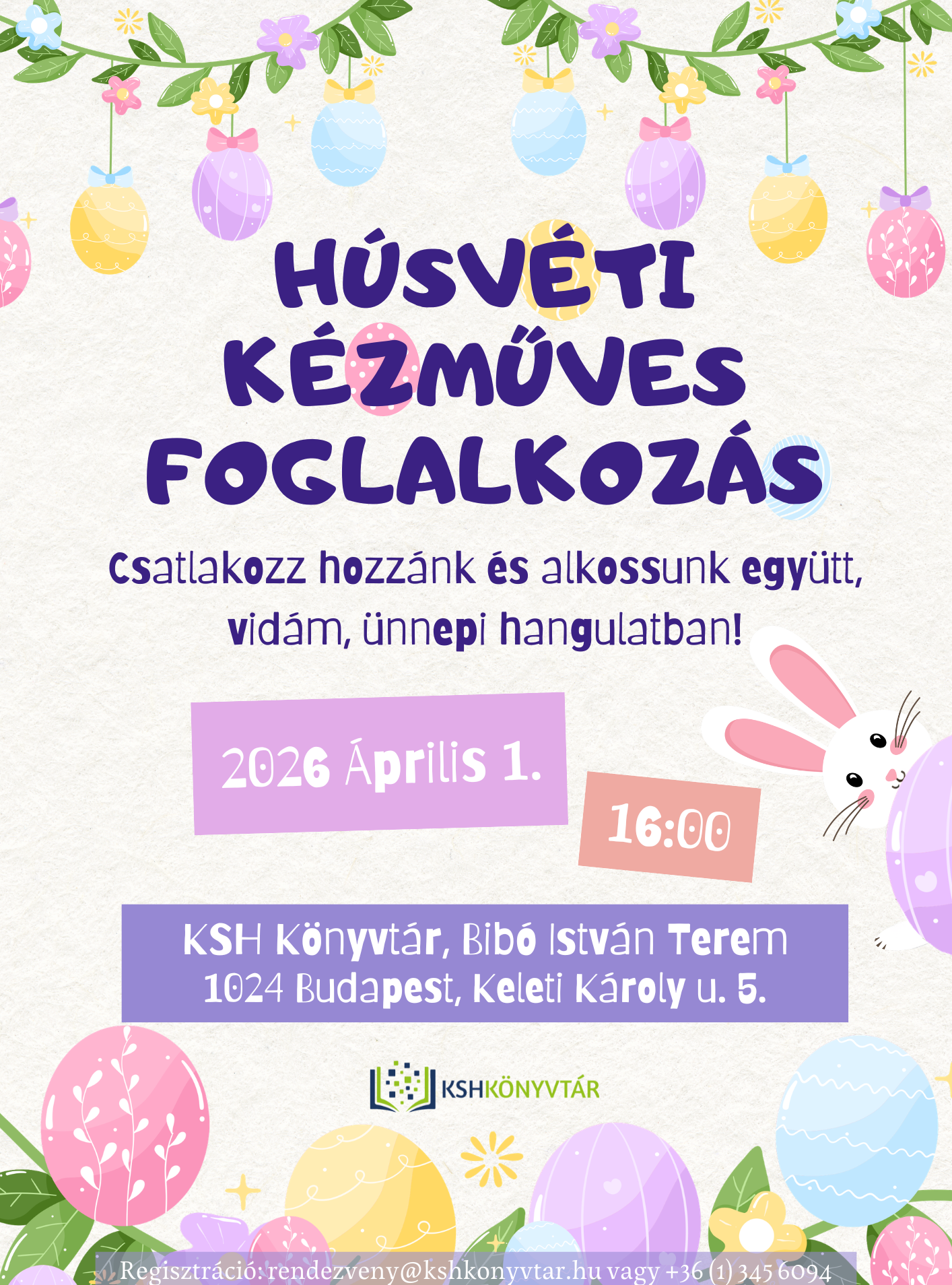 Húsvéti kézműves foglalkozás