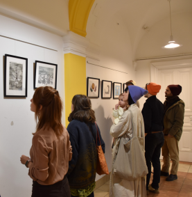 Csengeri Viktorina Álomfaló léleklények c. kiállítása