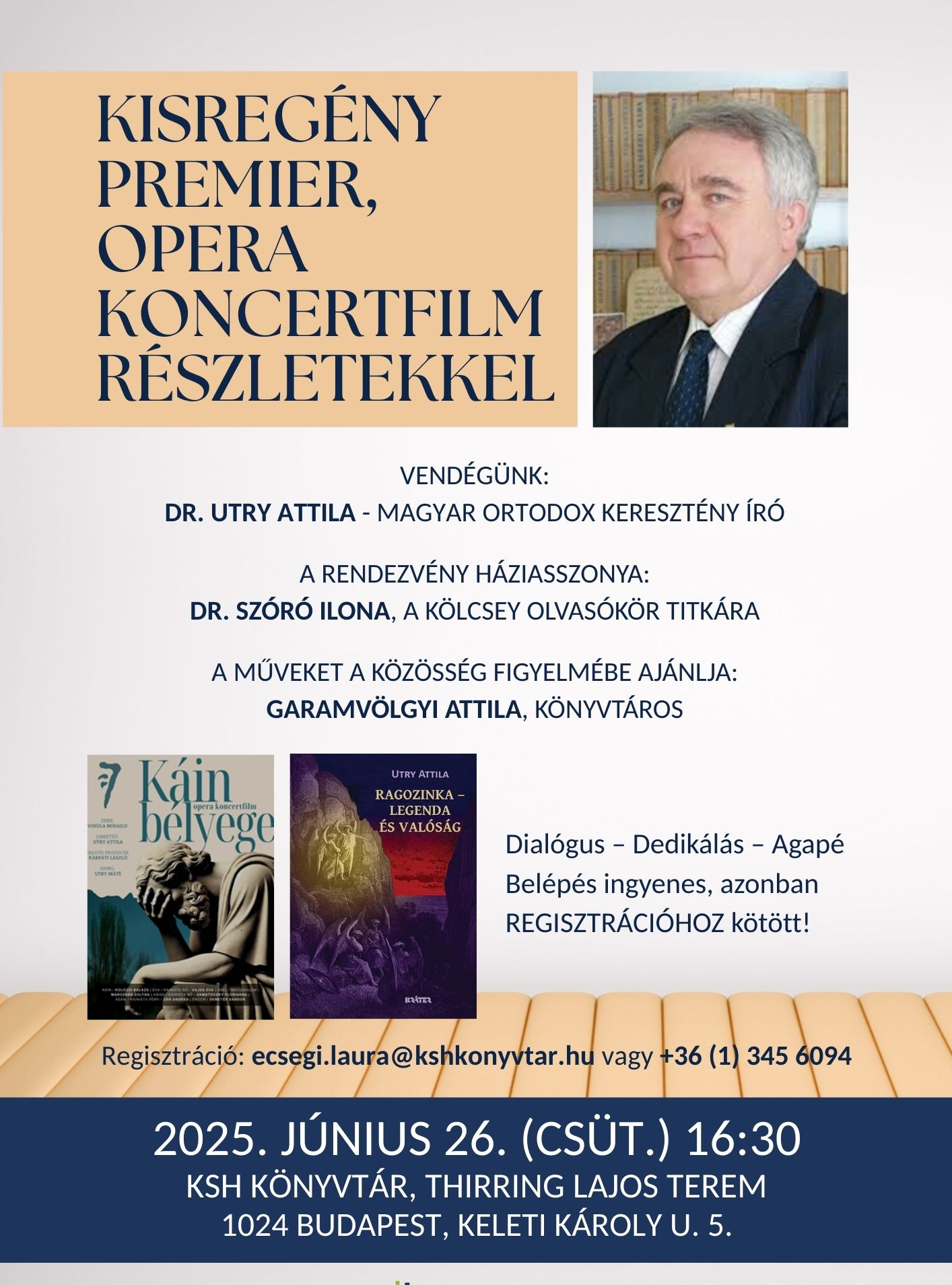 Kisregény premier, opera koncertfilm részletekkel (Utry Attila)