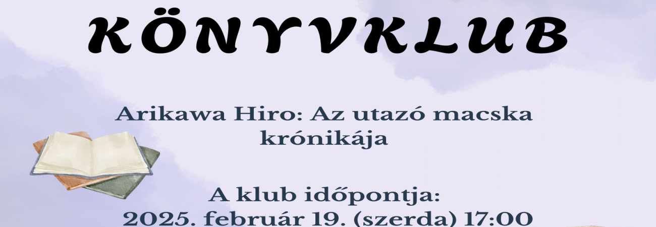 Könyvklub februárban is