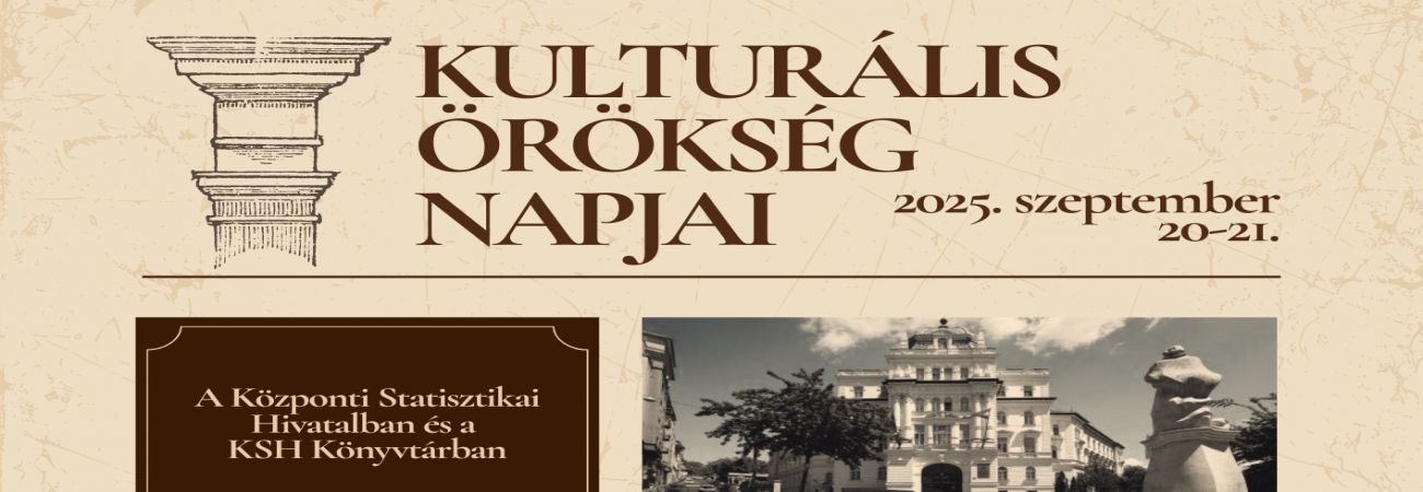 Kulturális Örökség Napjai a KSH Könyvtárban