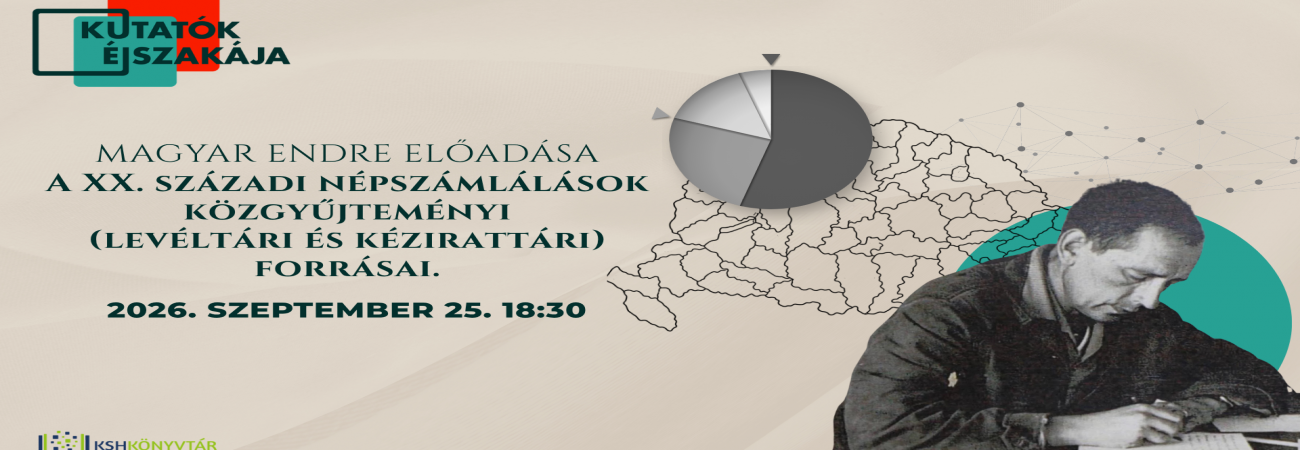 A XX. századi népszámlálások közgyűjteményi (levéltári és kézirattári) forrásai.