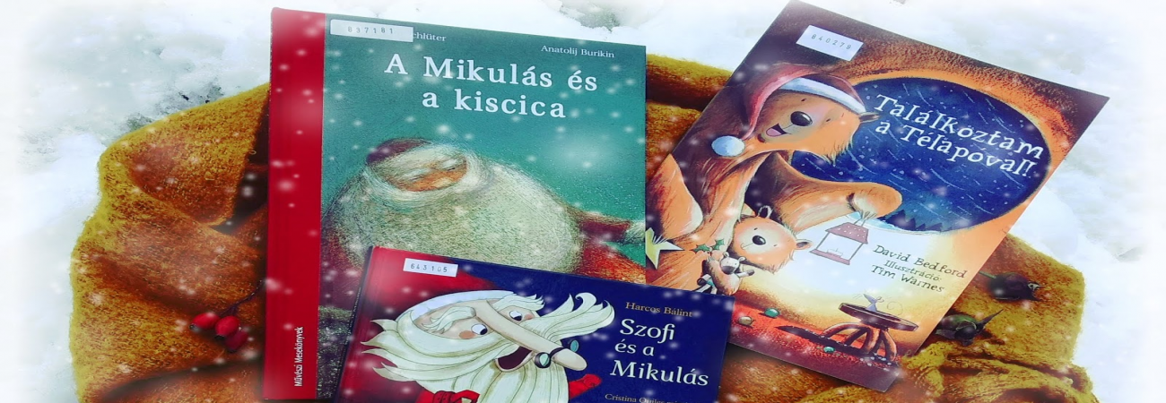 Könyvek a Mikulás puttonyából... :)