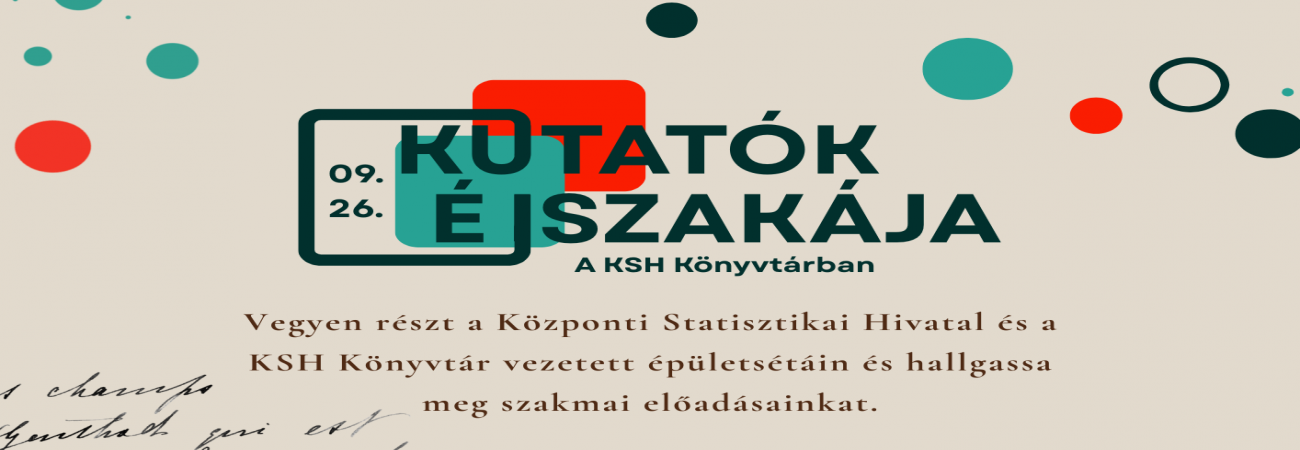 Kutatók Éjszakája a KSH Könyvtárban