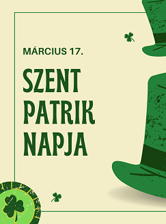 Március 17. – Szent Patrik napja